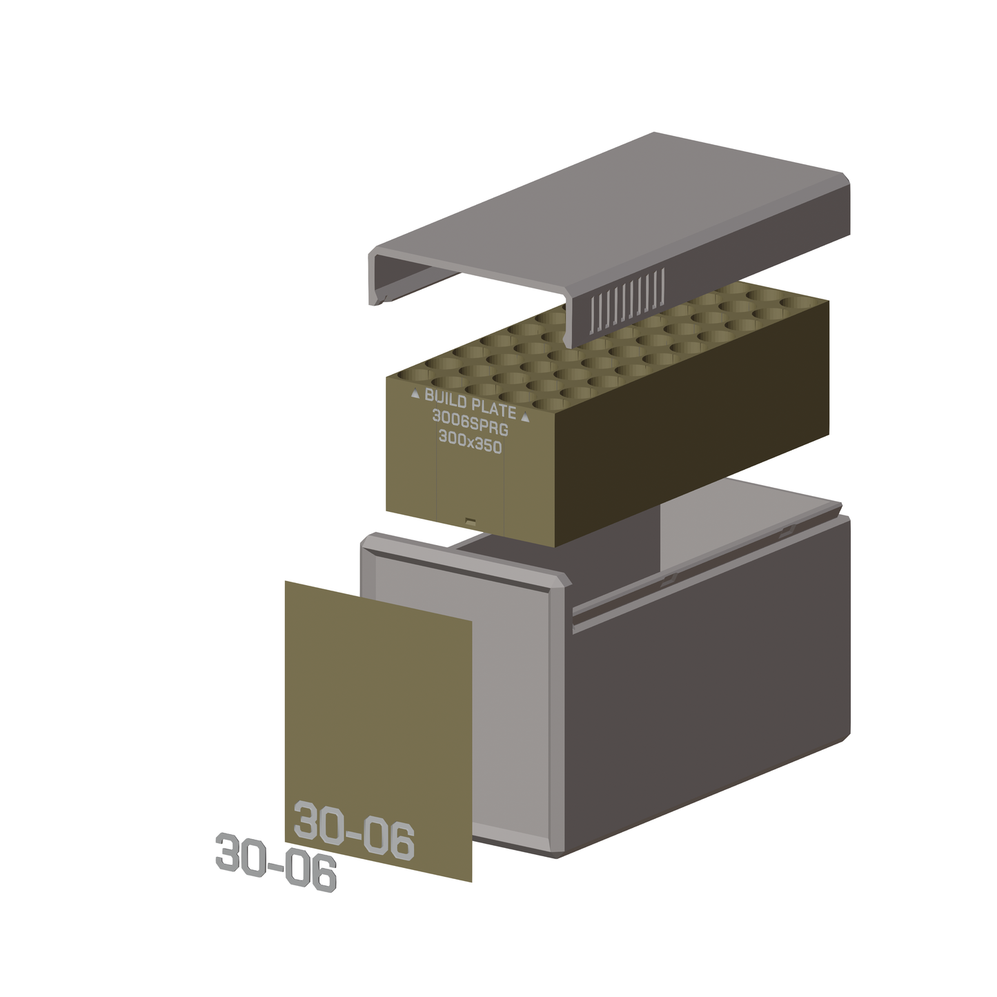 Munitionsbox 30-06 Springfield // 50/25/20/10 Schuss