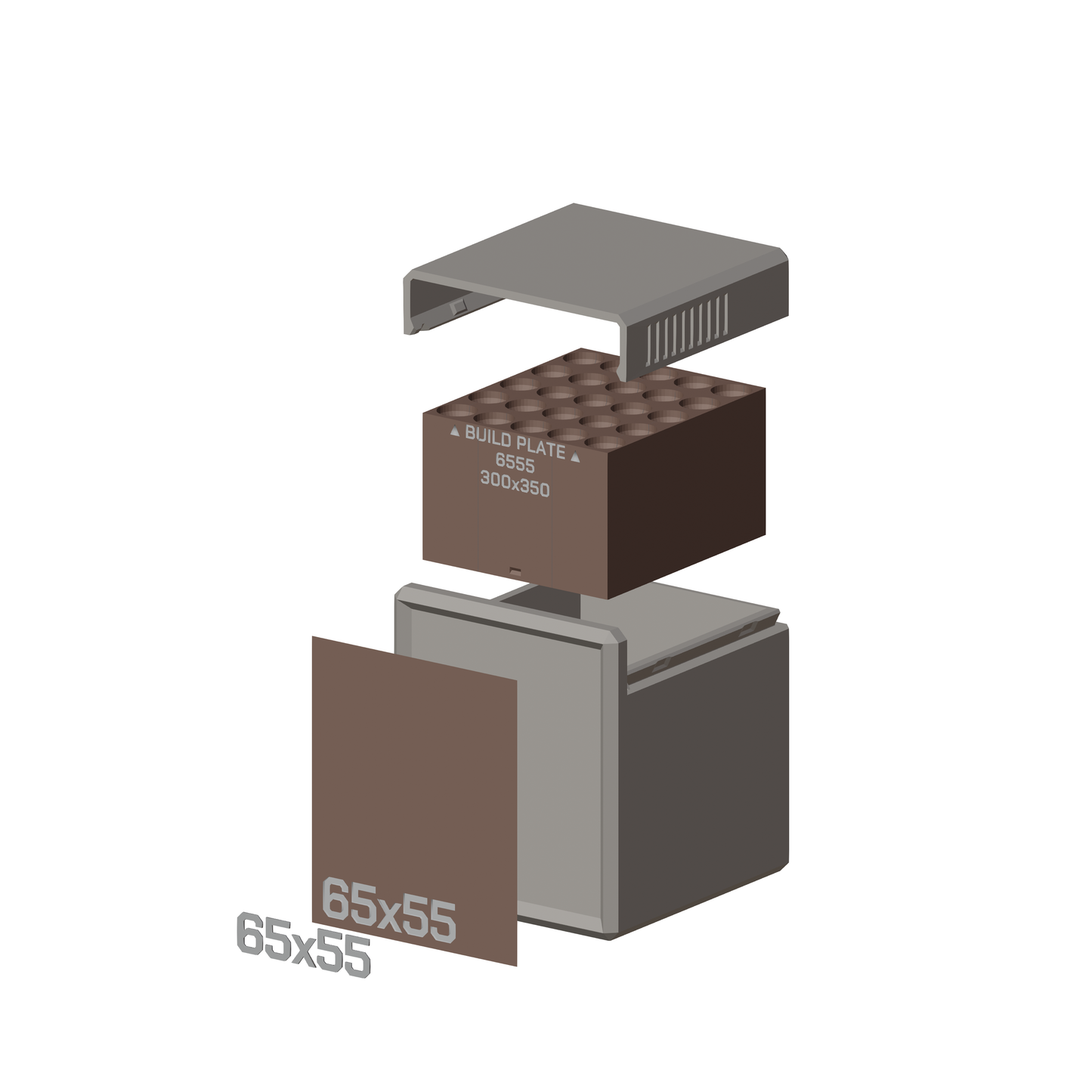 Munitionsbox 6.5x55 Swedish // 50/25/20/10 Schuss