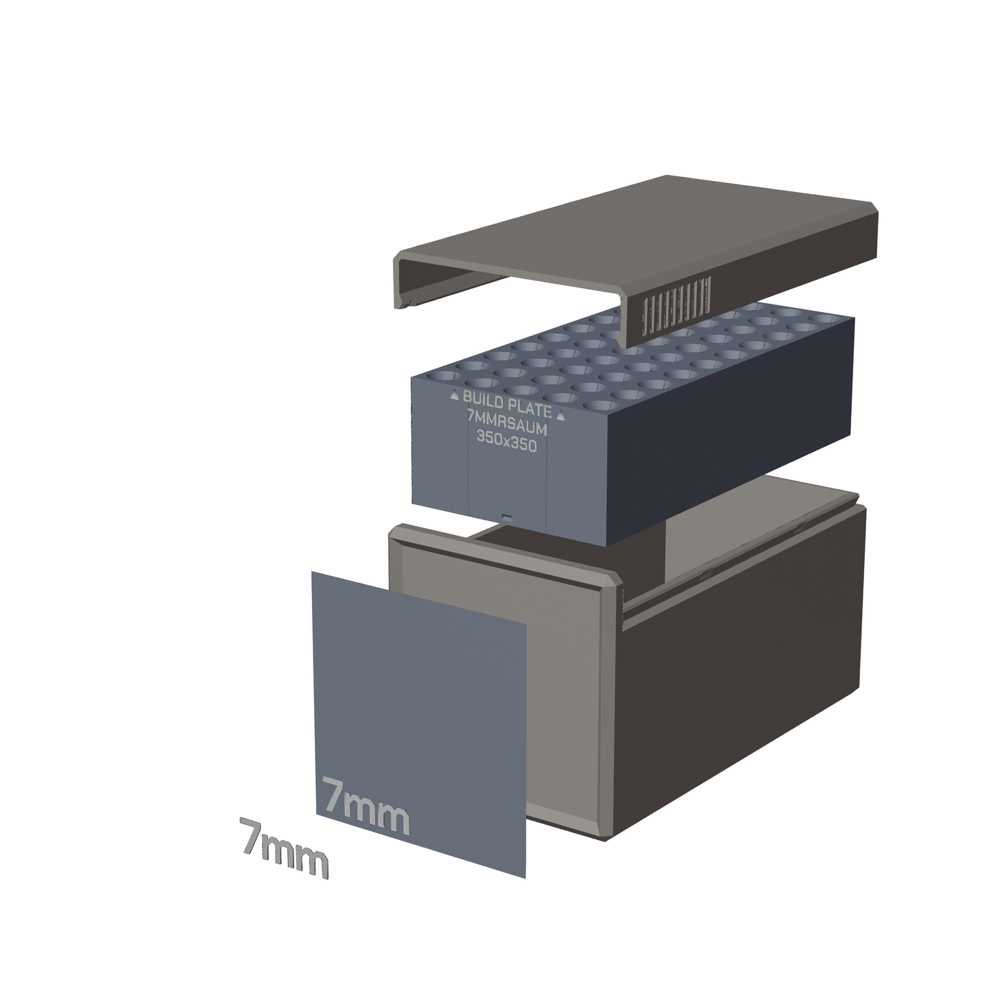 Munitionsbox 7mm REM SAUM // 50 Schuss