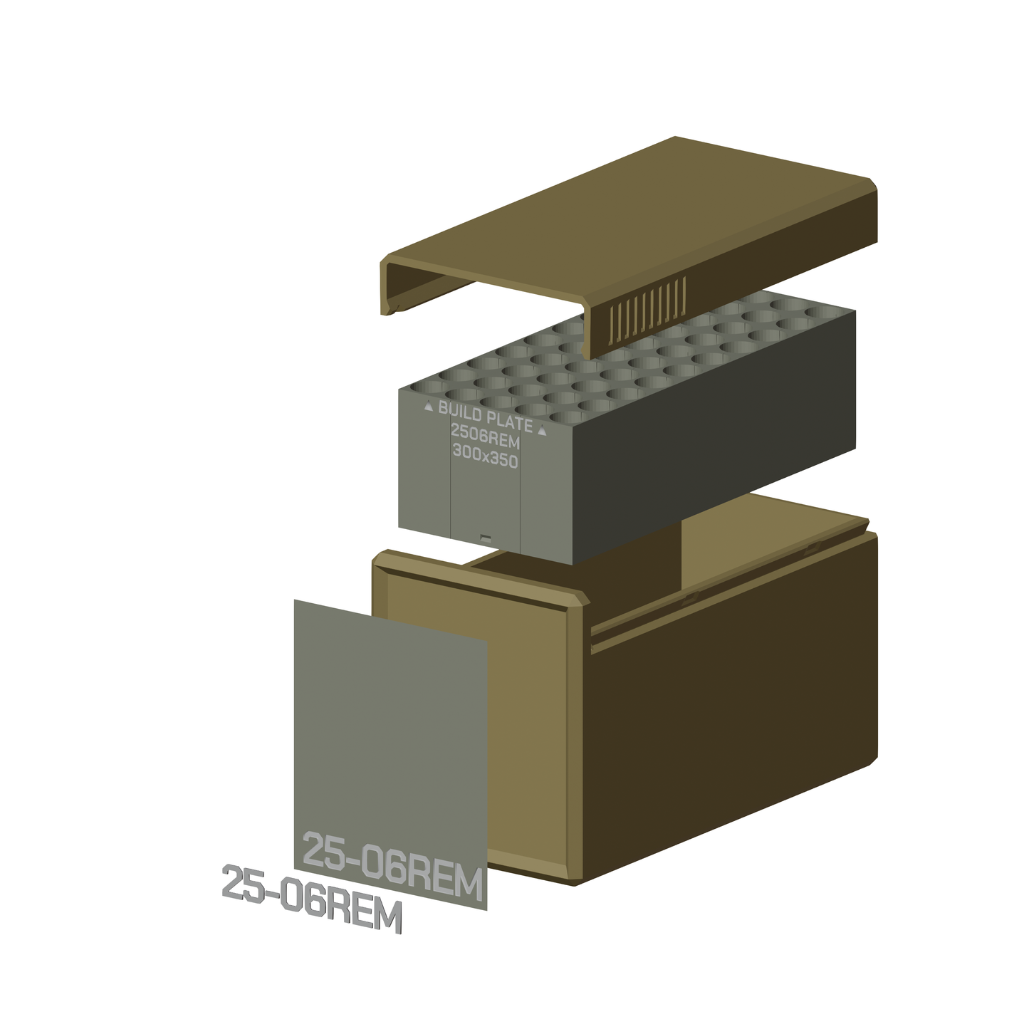 Munitionsbox 25-06 REM // 50 Schuss
