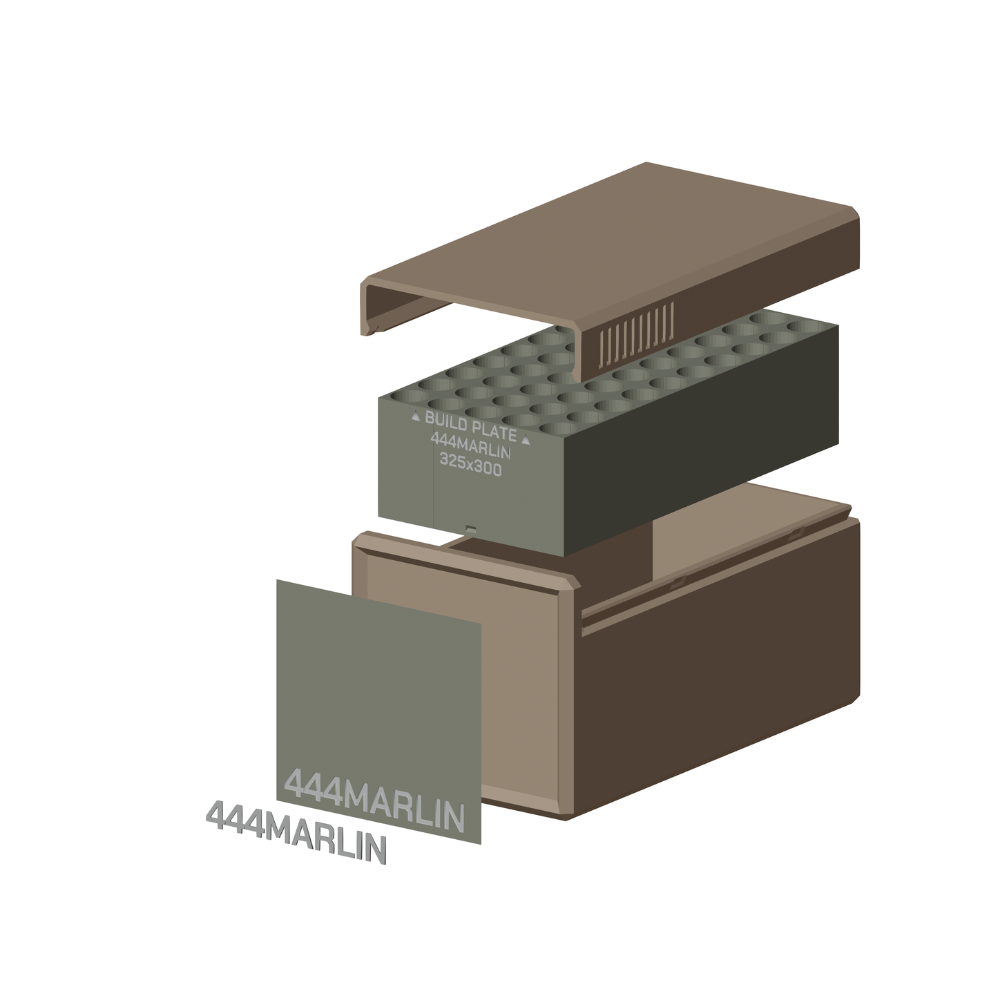 Munitionsbox .444 Marlin // 50 Schuss