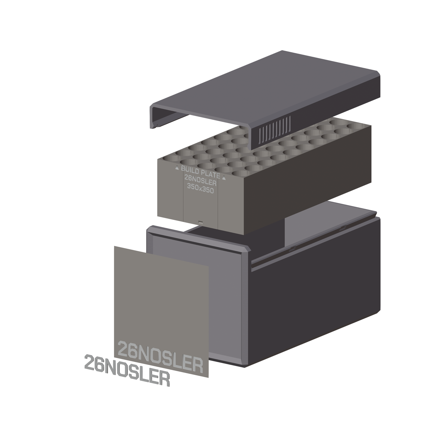 Munitionsbox .26 Nosler // 50 Schuss