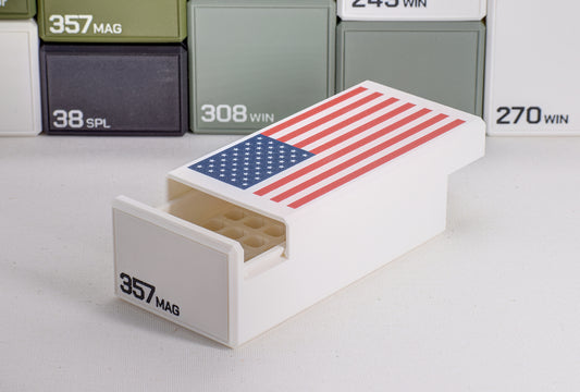 Munitionsbox .357 MAG  // 50/25/20/10 Schuss