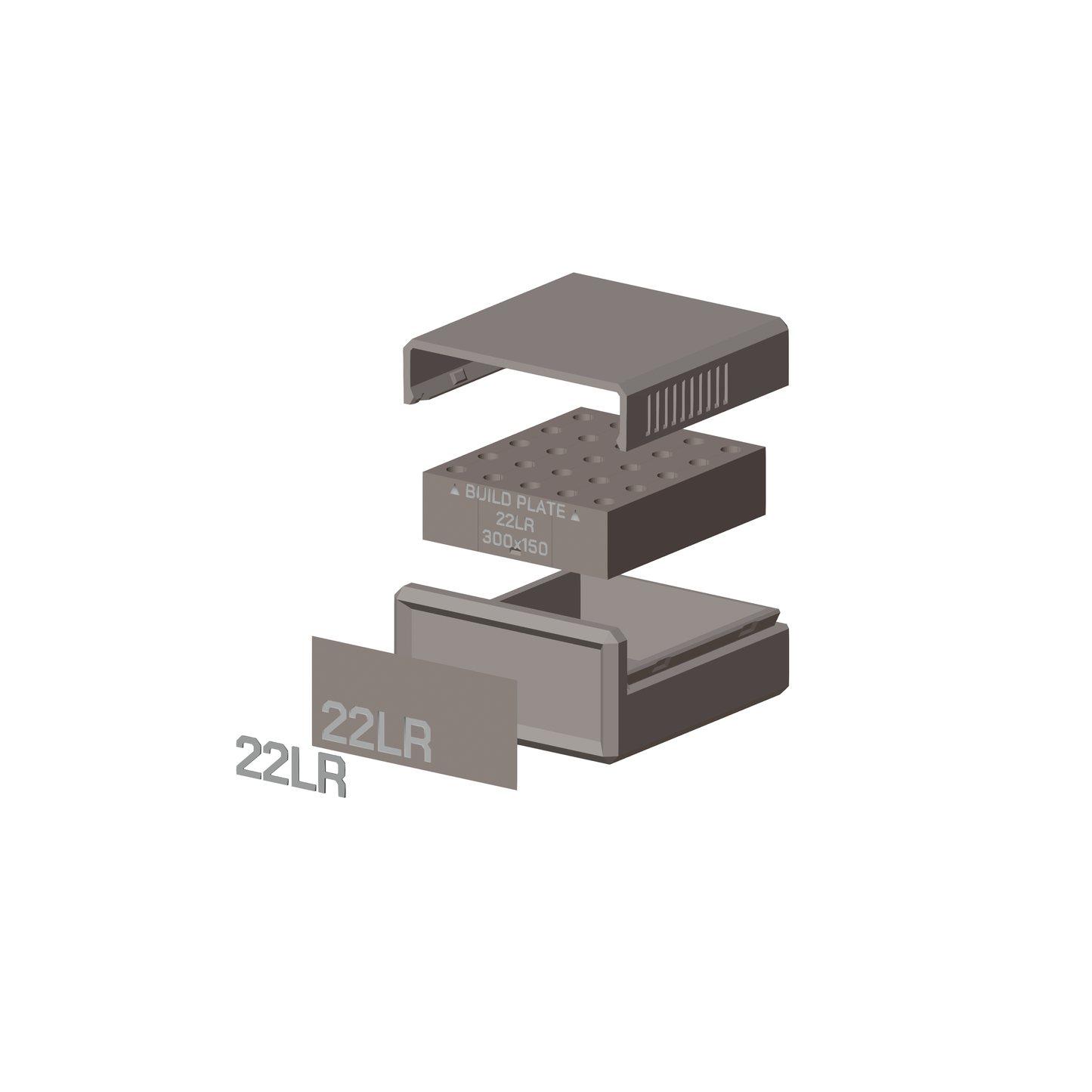 Munitionsbox .22 LR  // // 50/25/20/10 Schuss