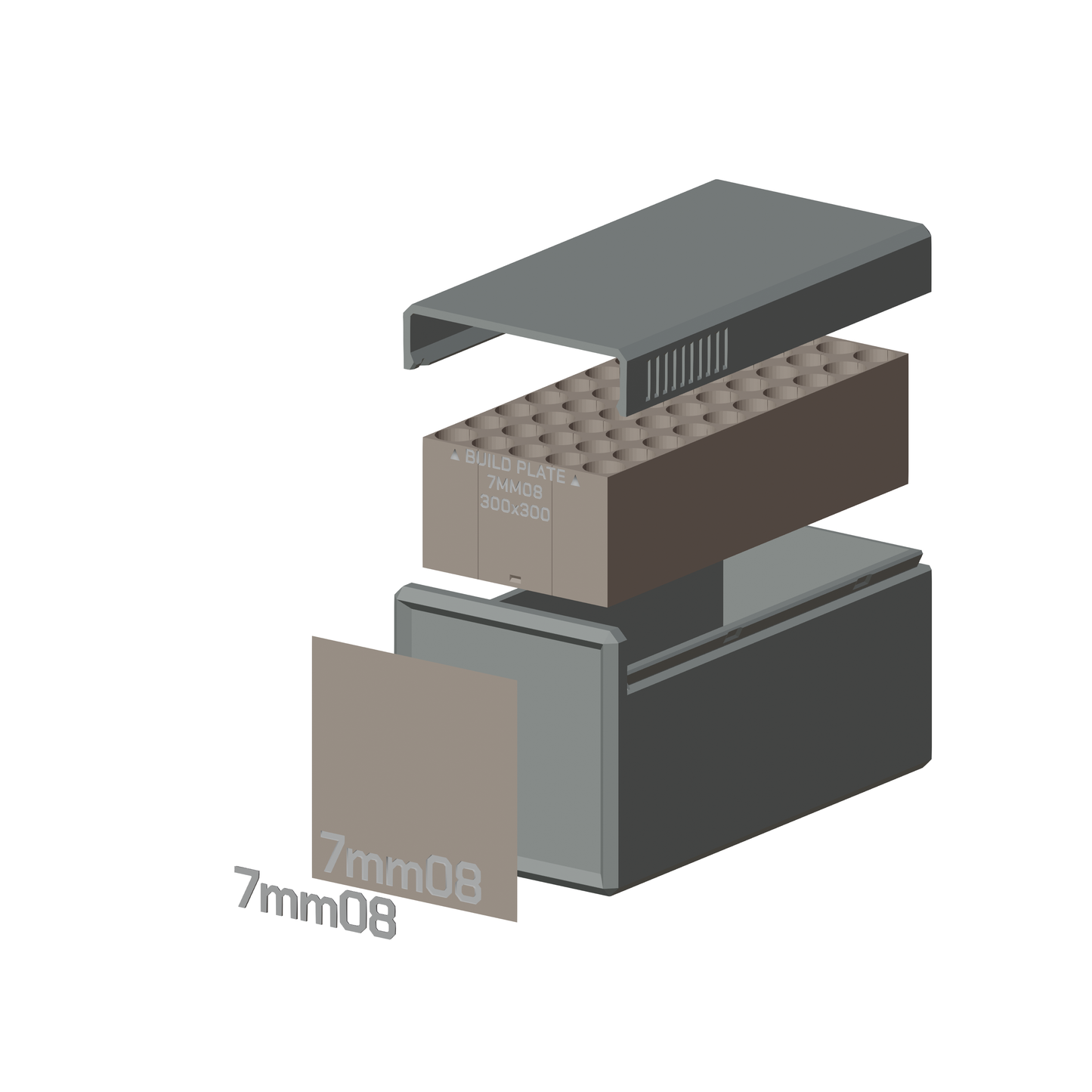 Munitionsbox 7mm-08  // 50 Schuss