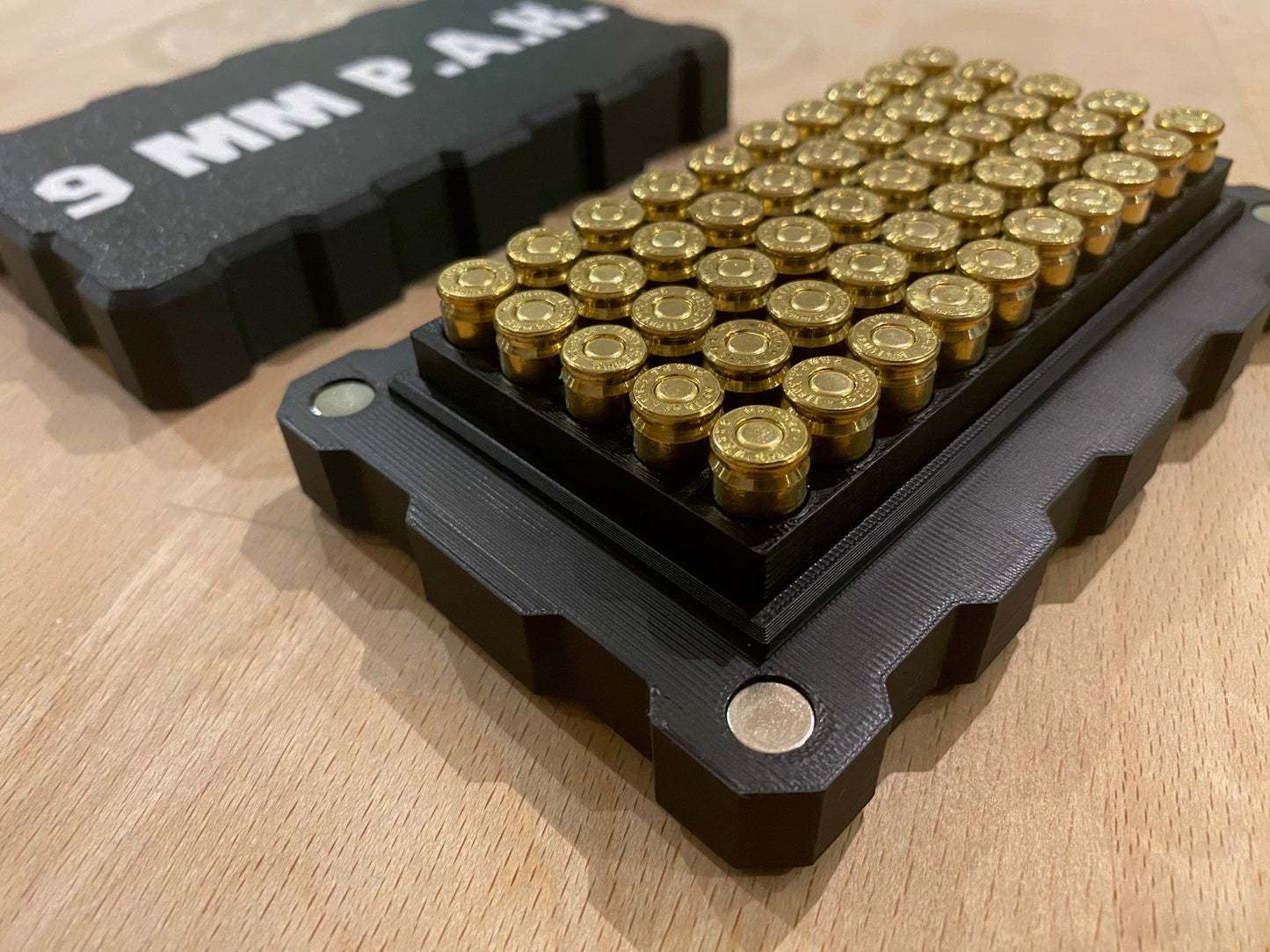 Magnetbox 9mm P.A.K für 50 Schuss